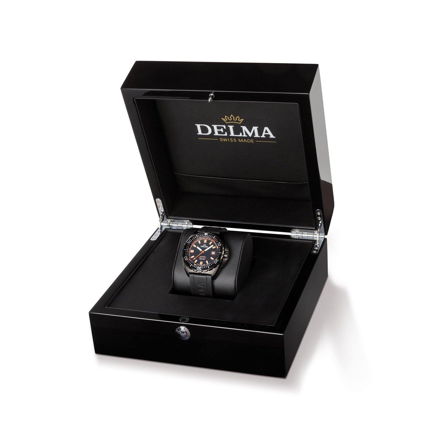 DELMA SHELL STAR BLACK TAG BLACK RUBBER