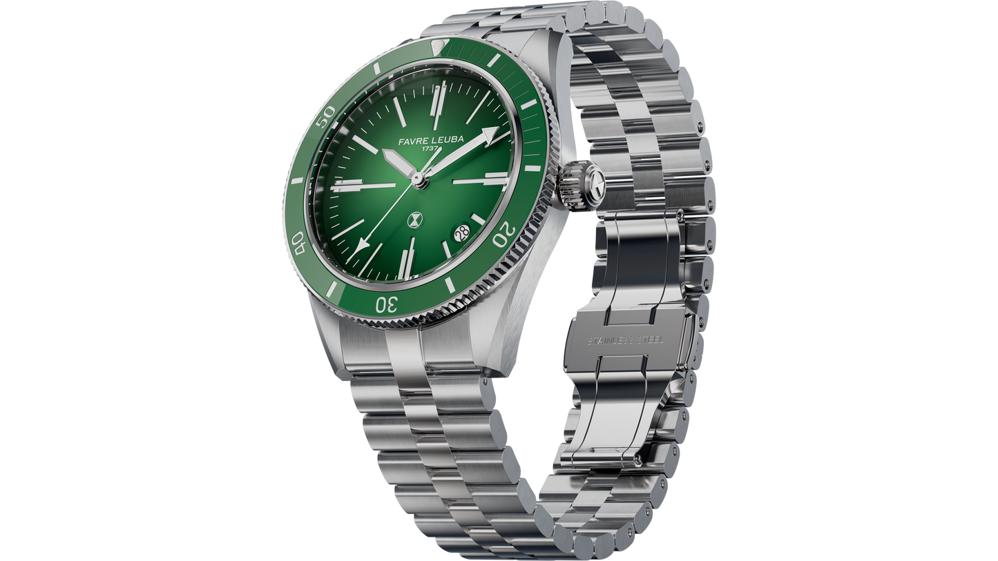 Favre Leuba Renaissance Green Dial