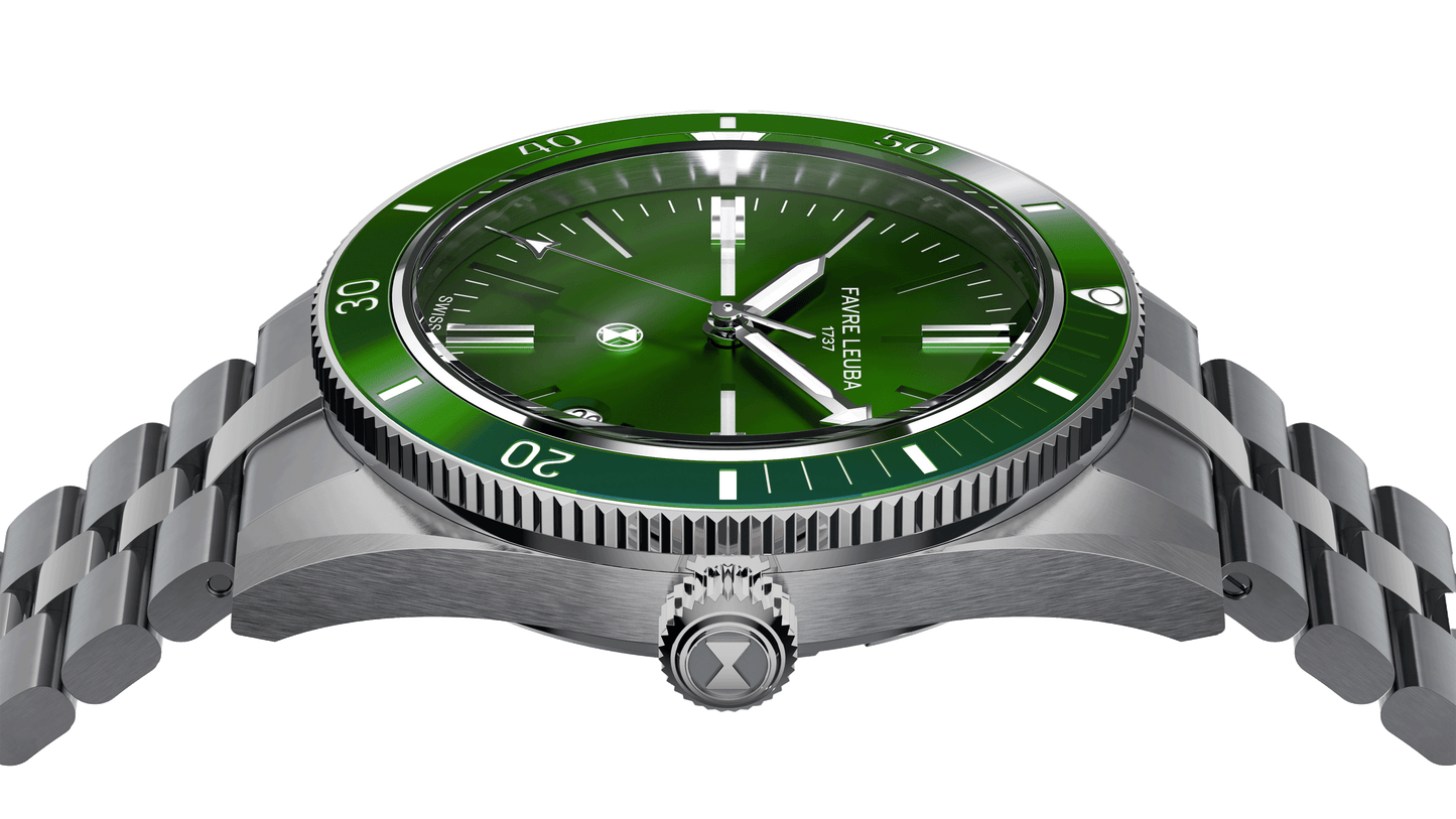 Favre Leuba Renaissance Green Dial