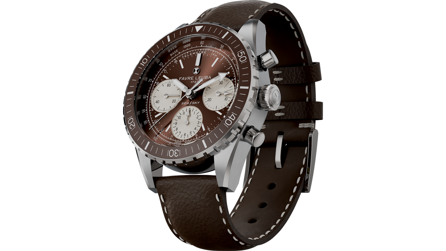 Favre Leuba Sea Sky Brown Dial