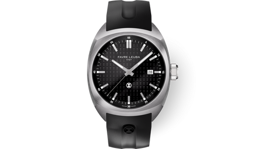 Favre Leuba  Chief Date Black Dial