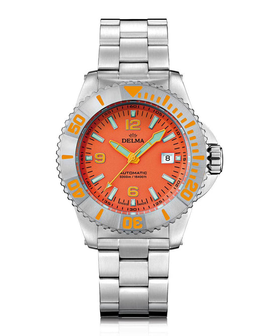 DELMA BLUE SHARK IV ORANGE