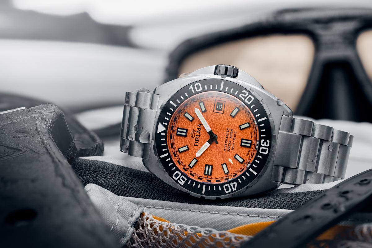 DELMA SHELL STAR TITANIUM ORANGE