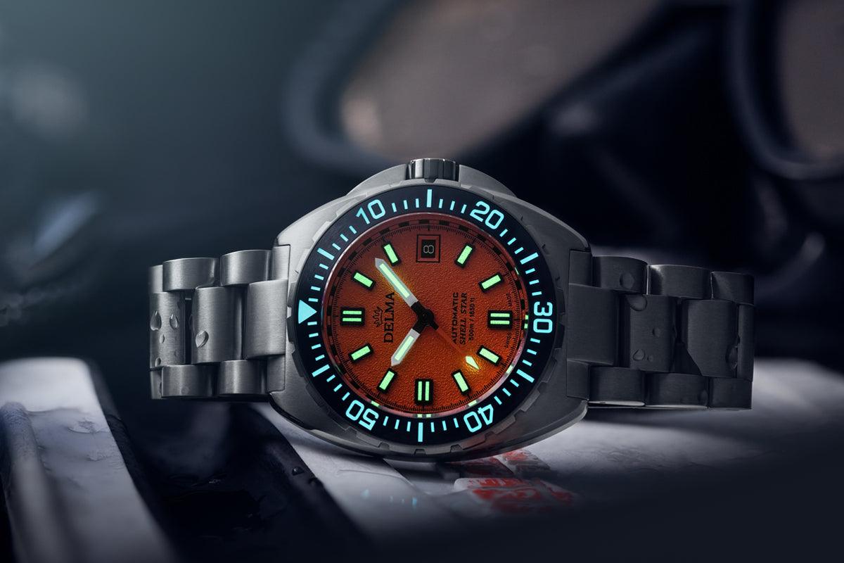 DELMA SHELL STAR TITANIUM ORANGE