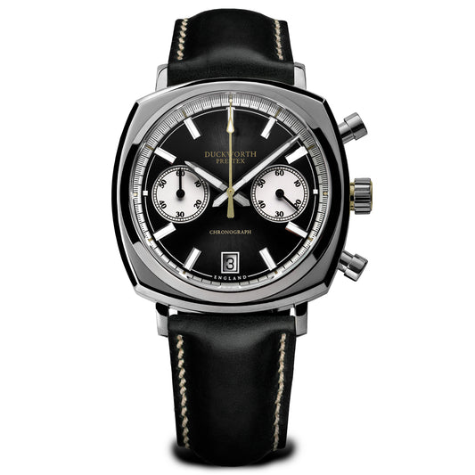 Duckworth Prestex Chronograph 42 Black