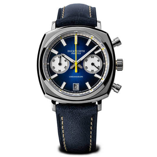 Duckworth Prestex Chronograph 42 Blue