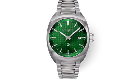 Favre Leuba  Chief Date Green Dial