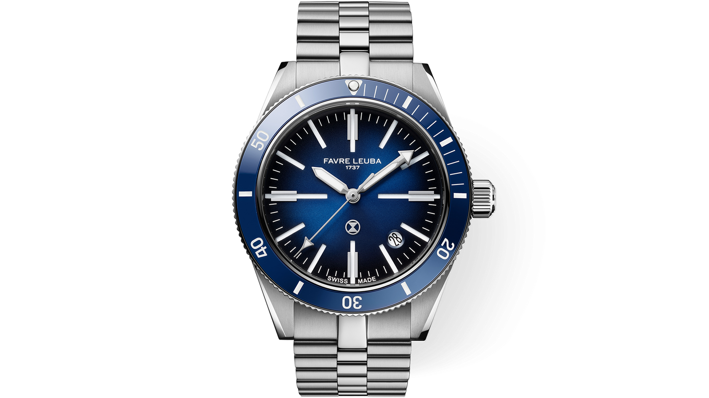 Favre Leuba Renaissance Blue Dial